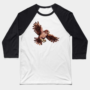 An eagle spreads its wings Baseball T-Shirt